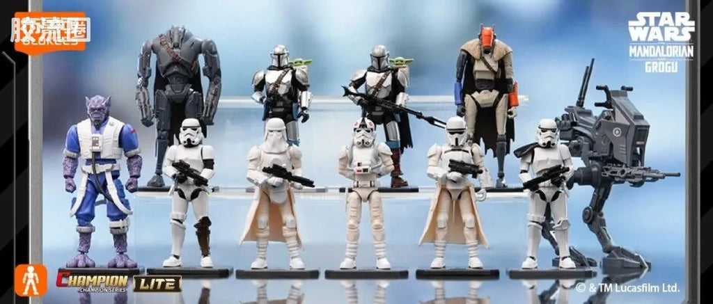 Blokees Star Wars Champion Class Lite Vol.1 Mandalorian & Grogu