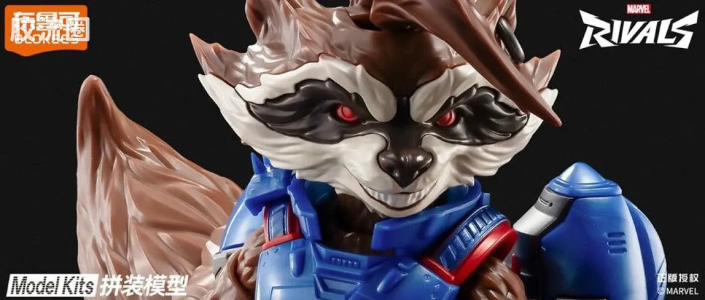 Blokees Marvel Rivals Champion Class 08 Rocket Raccoon Model Kits | Blokees