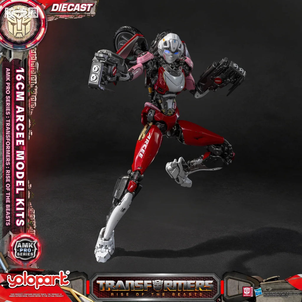 YOLOPARK Transformers Rise Of The Beasts Amk Pro Series Arcee Model Kit