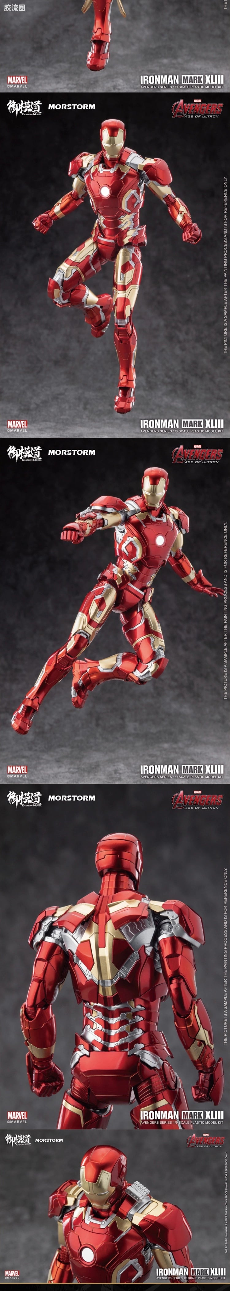 Eastern Model Morstorm 1/9 Iron Man MK43 Model Kit (Deluxe Ver.) [Avengers: Age of Ultron]