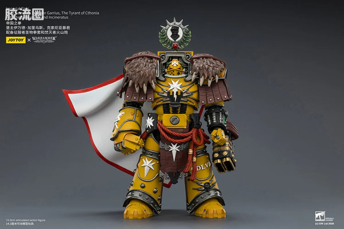 JoyToy Imperial Fists Lord Castellan Evander Garrius The Tyrant Of Cthonia