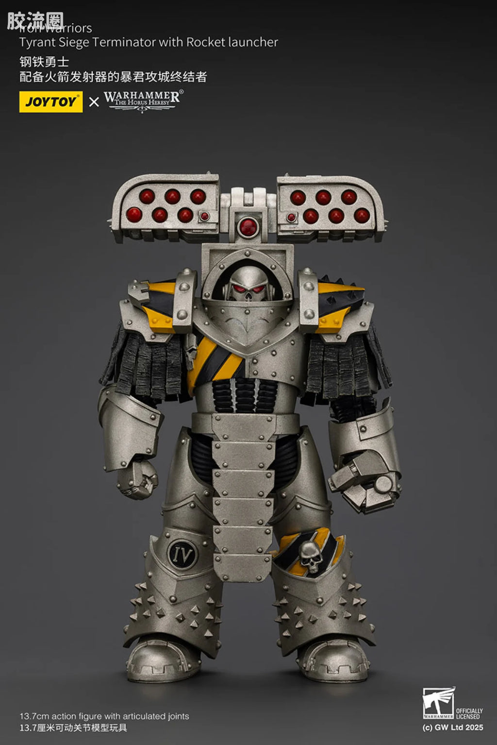 JoyToy Iron Warriors Tyrant Siege Terminator with Rocket Launcher