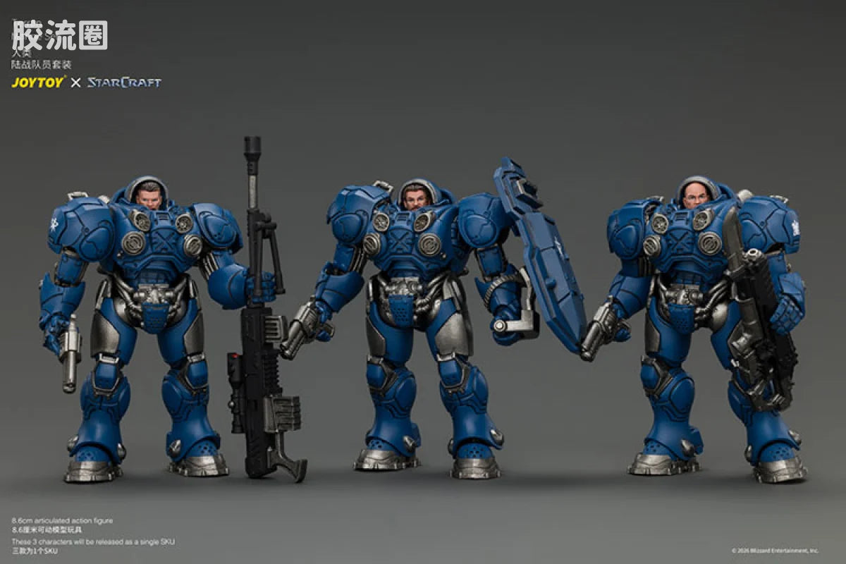 JoyToy Terran Marine Set