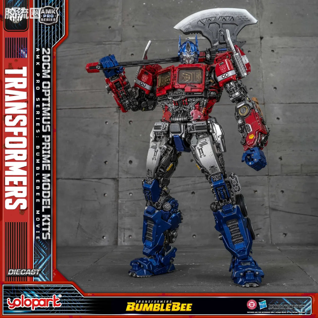 YOLOPARK Transformers Bumblebee The Movie Amk Pro Series Optimus Prime Model Kit