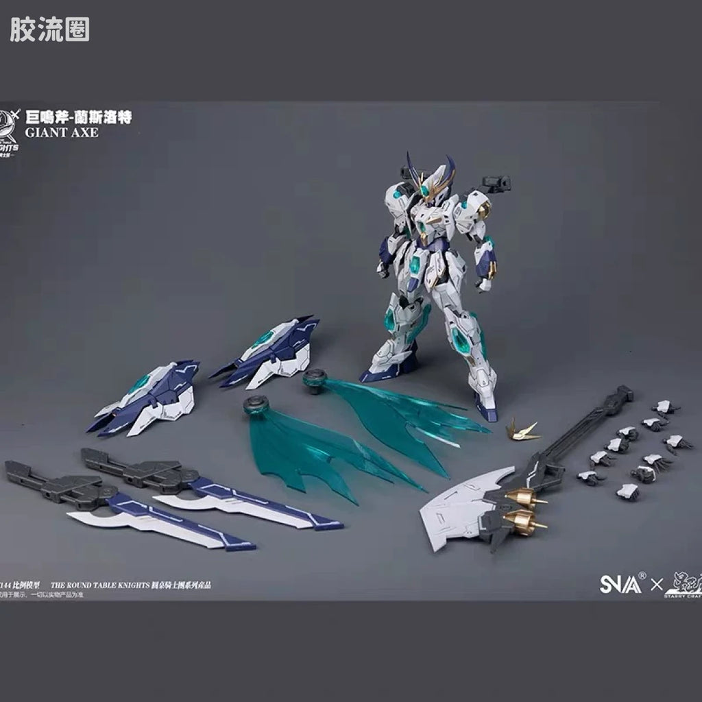 SNAA 1/144 The Round Table Knights SC-005 Giant Axe Lancelot Model Kit