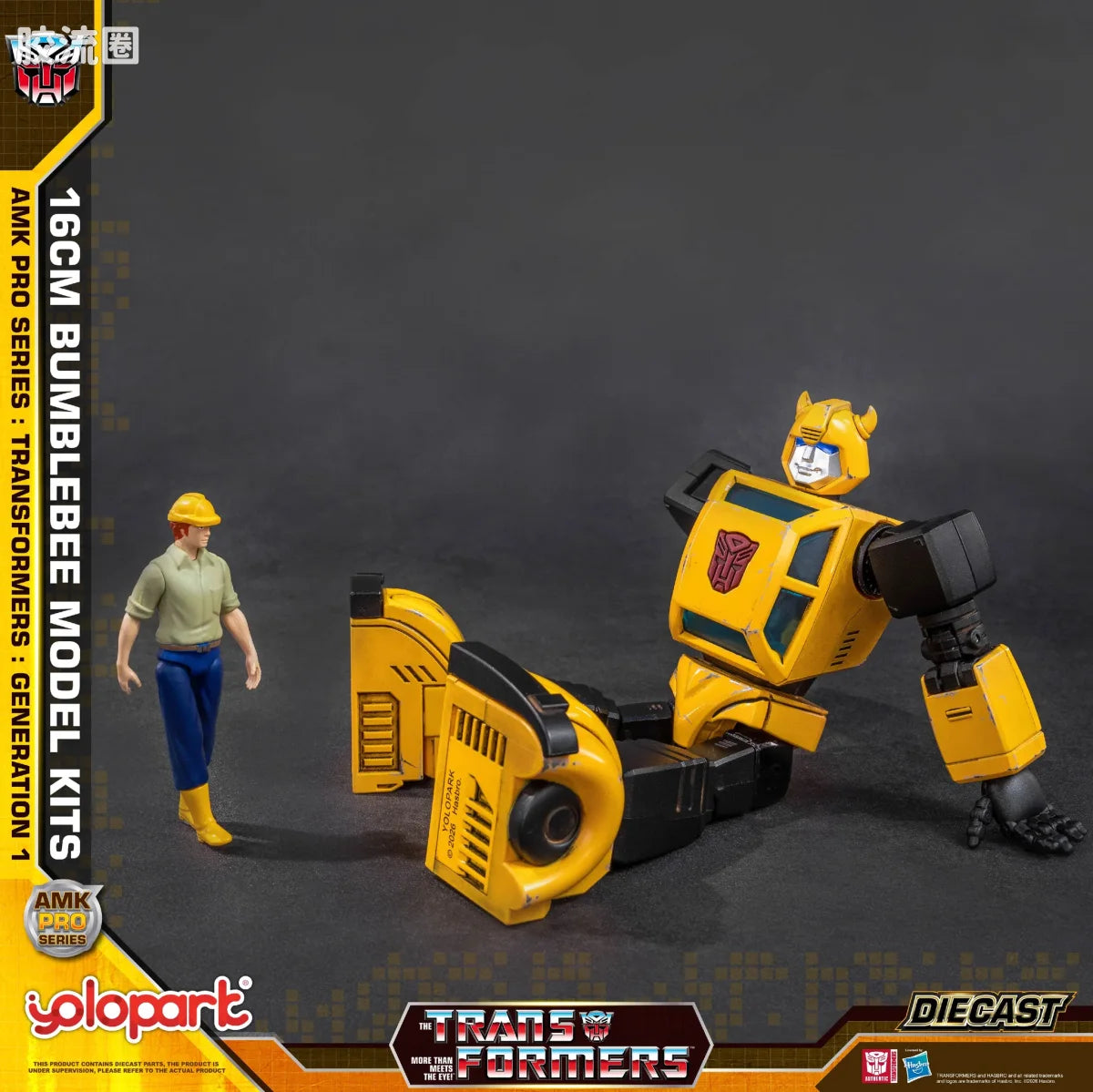 YOLOPARK Transformers Generation One Amk Pro Series Bumblebee Model Kit