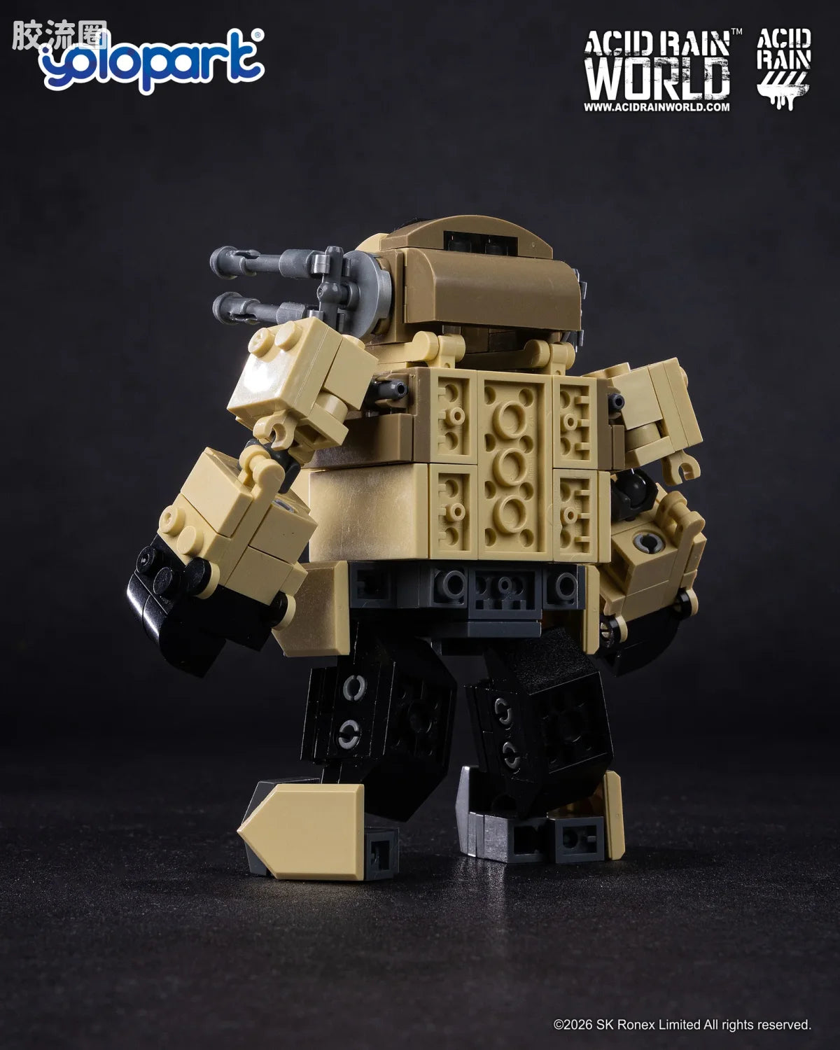 YOLOPARK 10acid Rain World Bricks Series Sand Stronghold Wave3