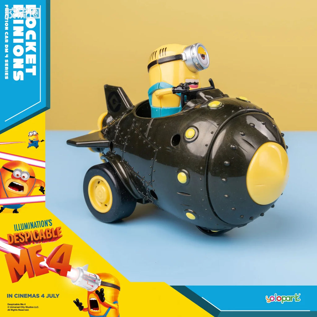YOLOPARK Friction Car Rocket Minions