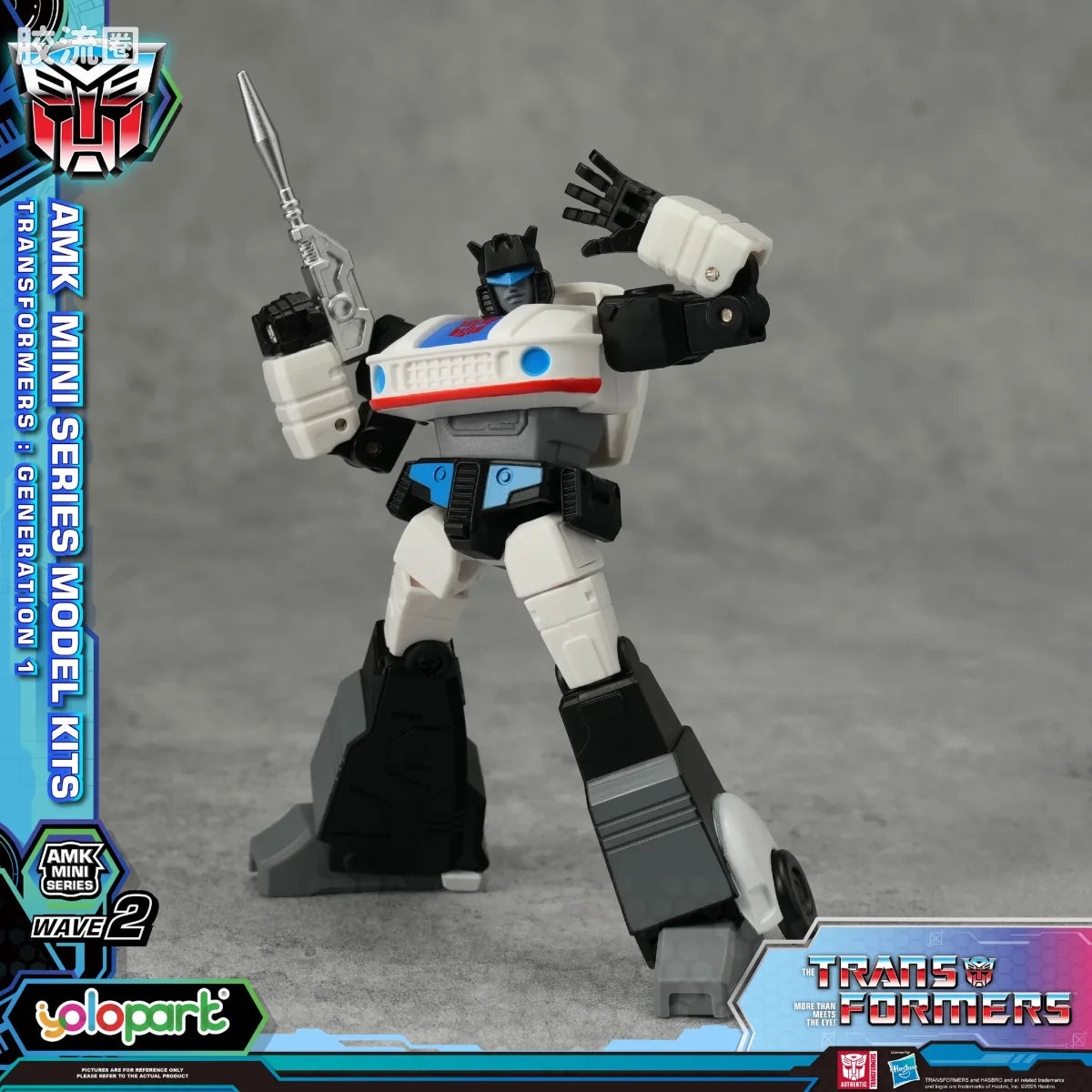 YOLOPARK Transformers Generation One Amk Mini Series Wave 2 Model Kit Jazz