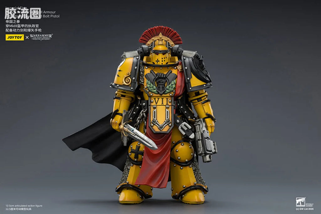 JoyToy Imperial Fists Legion Praetor In MK III Armour