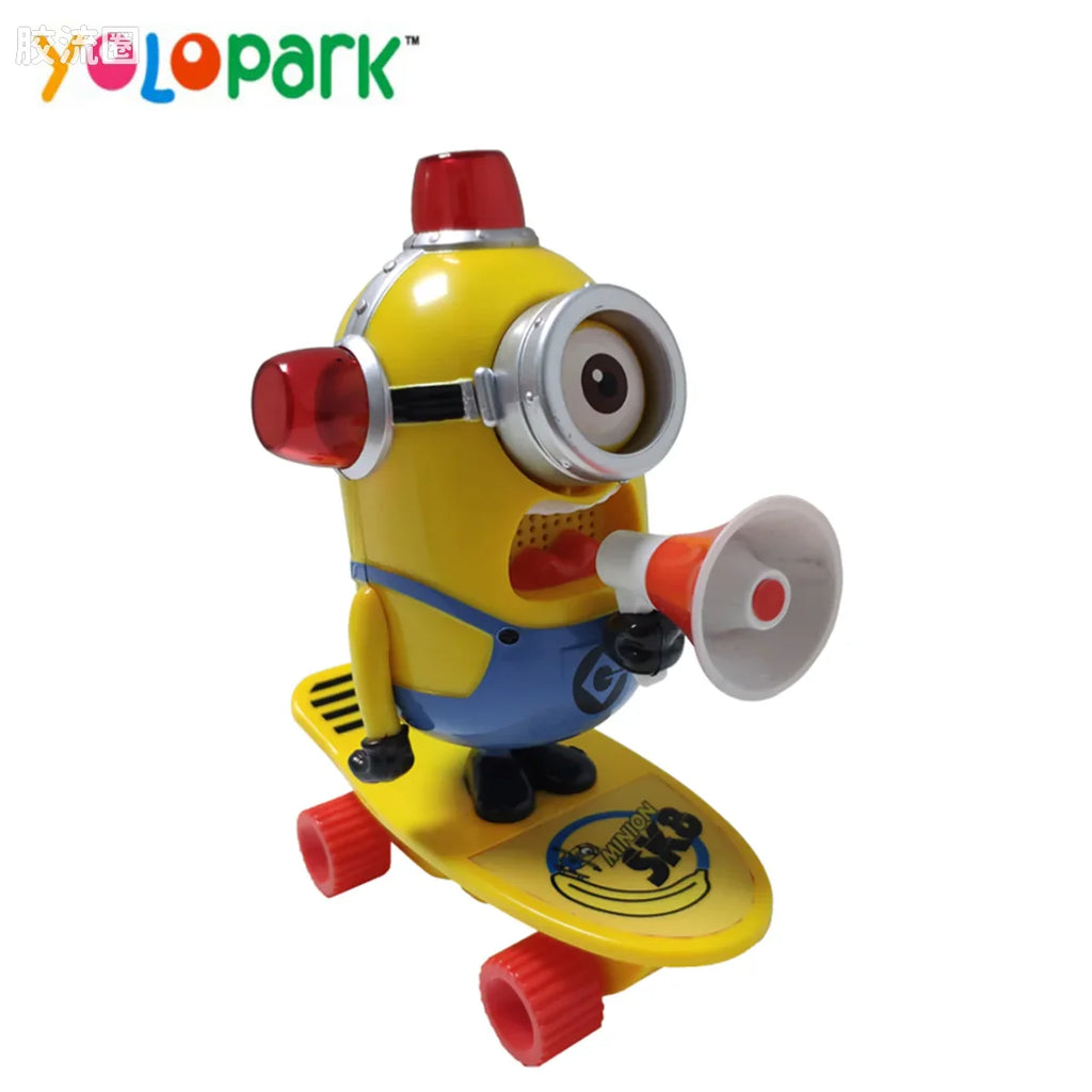 YOLOPARK Minions Sound Battery Skate Car Toys