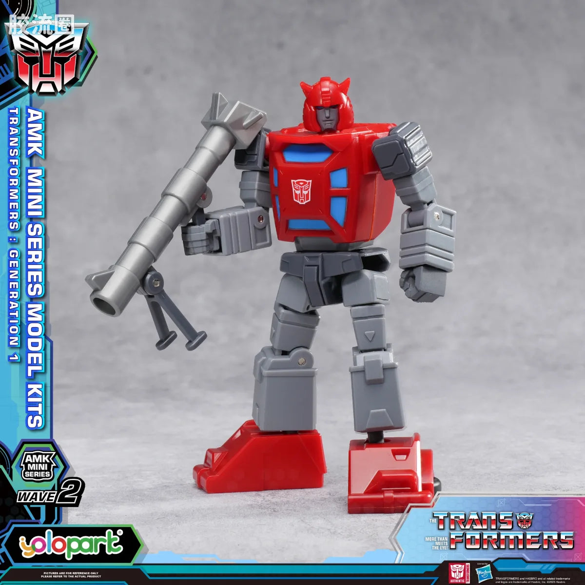 YOLOPARK Transformers Generation One Amk Mini Series Wave 2 Model Kit Cliffjumper