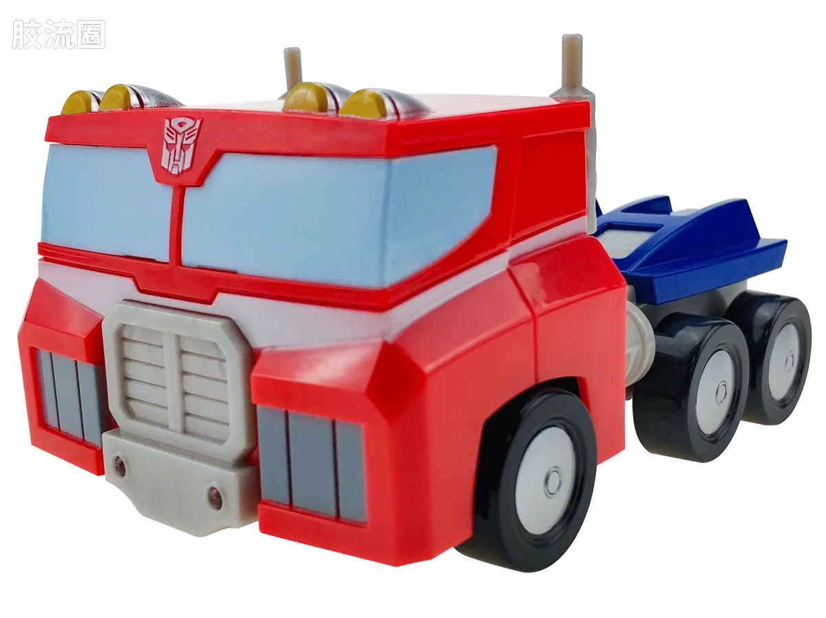 YOLOPARK Rescue Bots 12cm Potimus Prime Friction Car