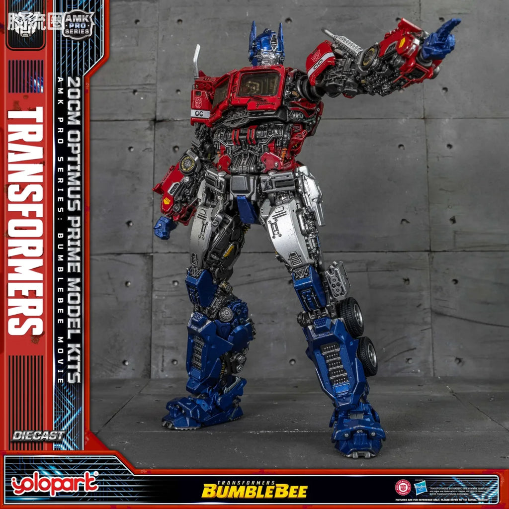 YOLOPARK Transformers Bumblebee The Movie Amk Pro Series Optimus Prime Model Kit