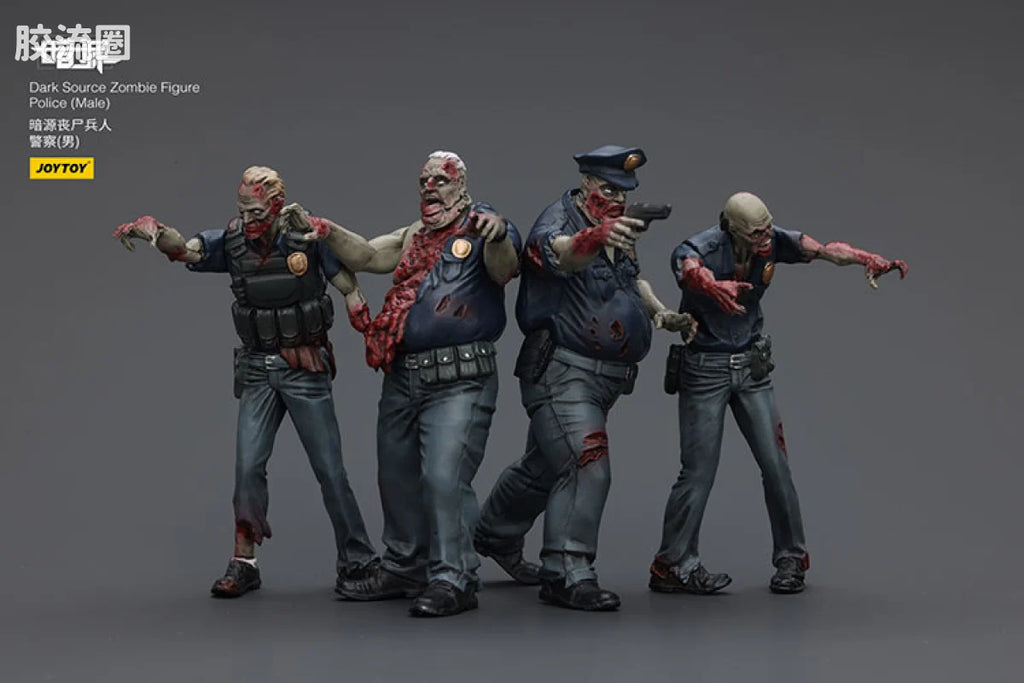 JoyToy Dark Source Zombie Fiqure Police Male