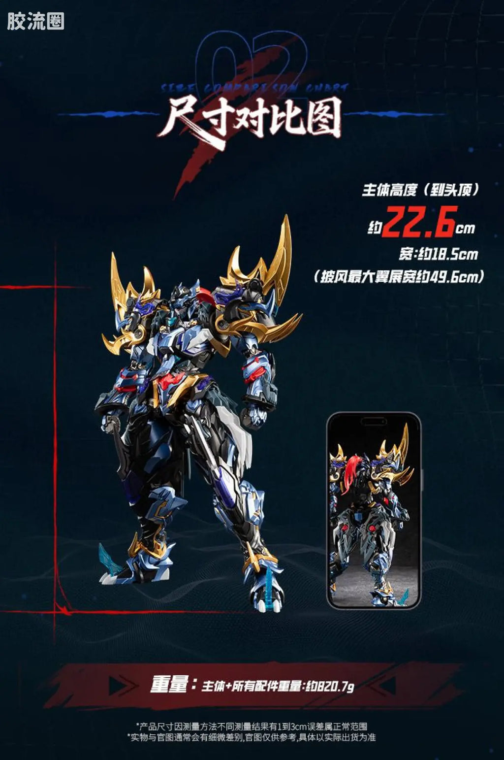 Motor Nuclear Legend of Star General MNP-XH16A Dian Wei Model Kit