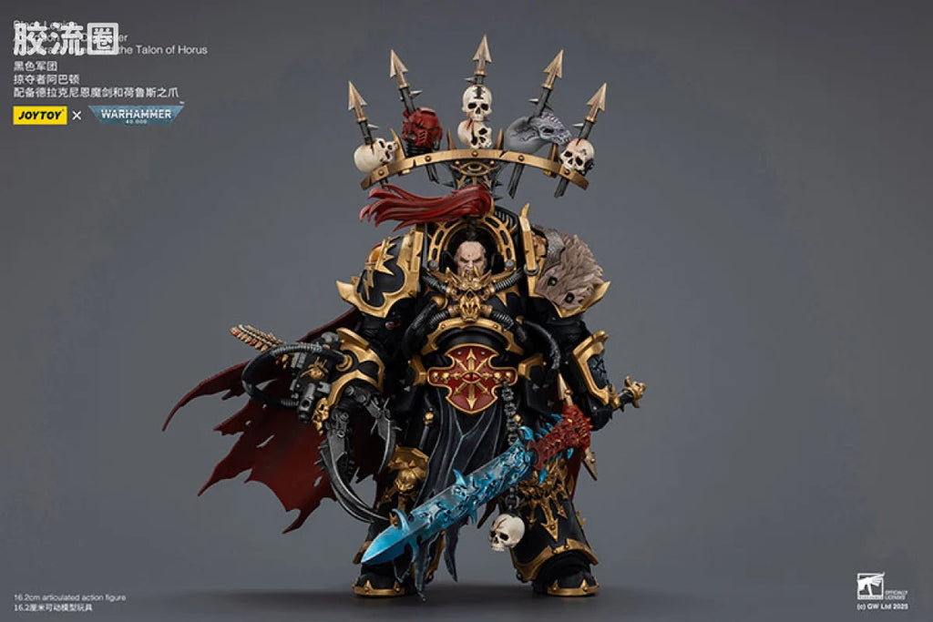 JoyToy Black Legion Abaddon the Despoiler with Drach'nyen and the Talon of Horus