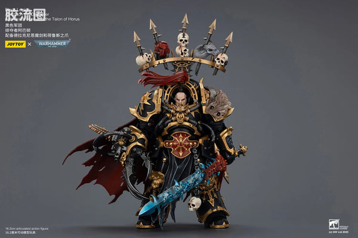 JoyToy Black Legion Abaddon the Despoiler with Drach'nyen and the Talon of Horus