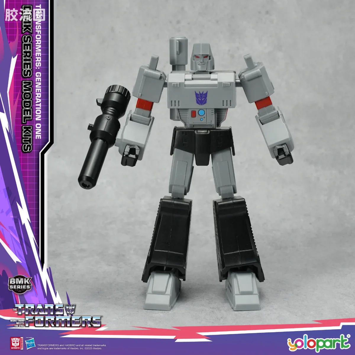 YOLOPARK Transformers Generation One Bmk Series Model Kit Megatron