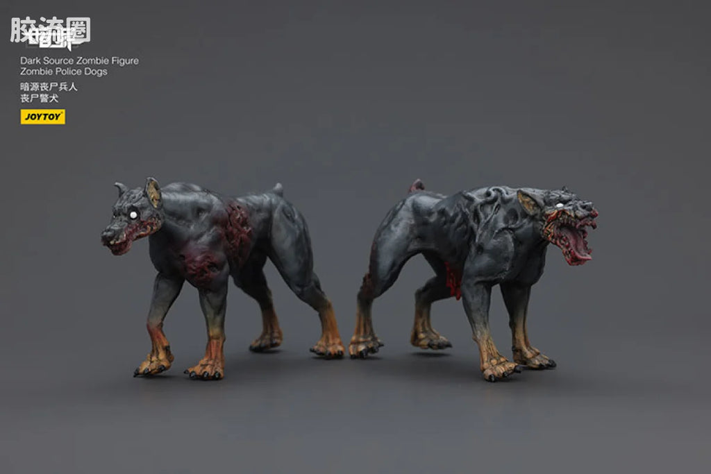 JoyToy Dark Source Zombie Figure Zombie Police Dogs
