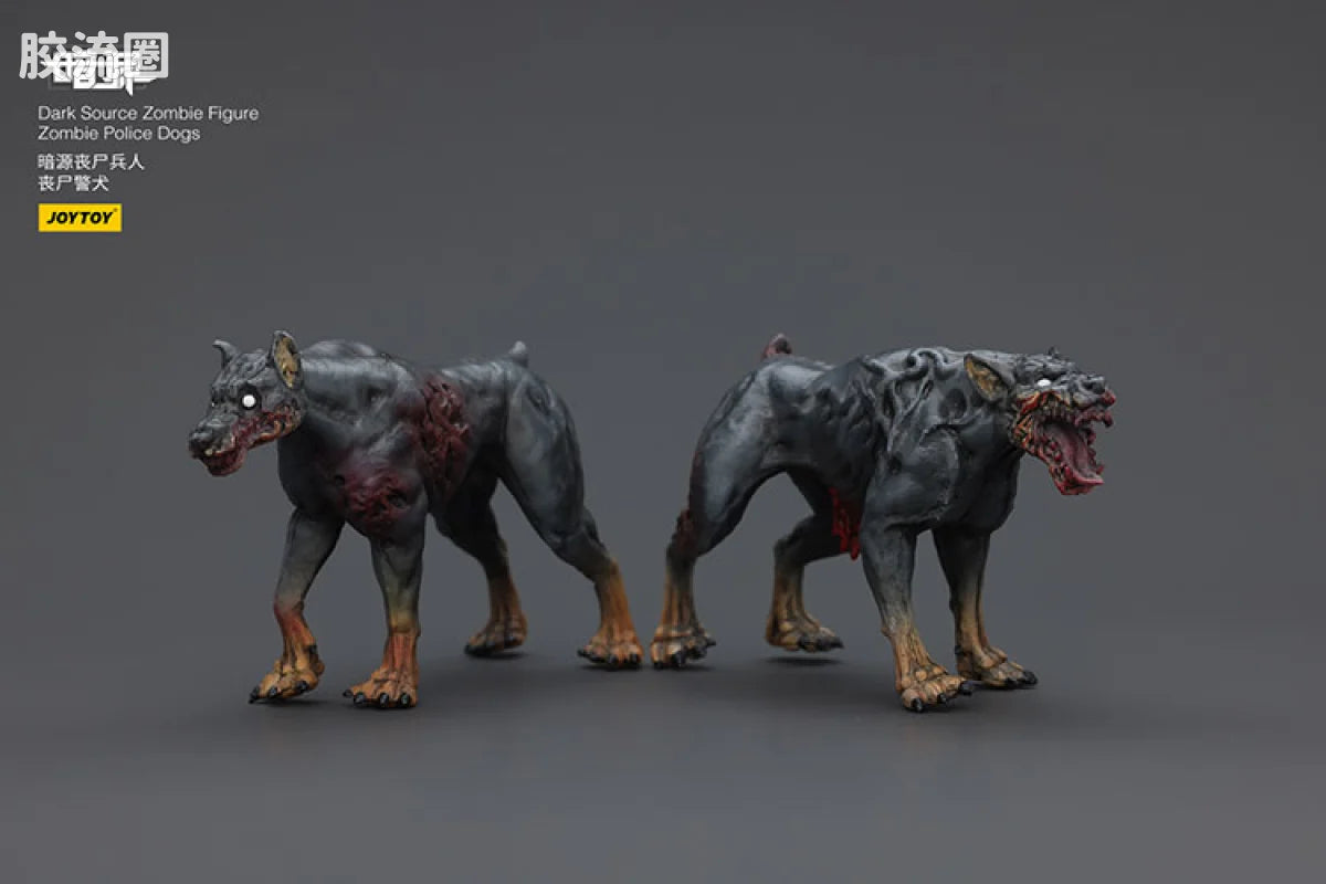 JoyToy Dark Source Zombie Figure Zombie Police Dogs