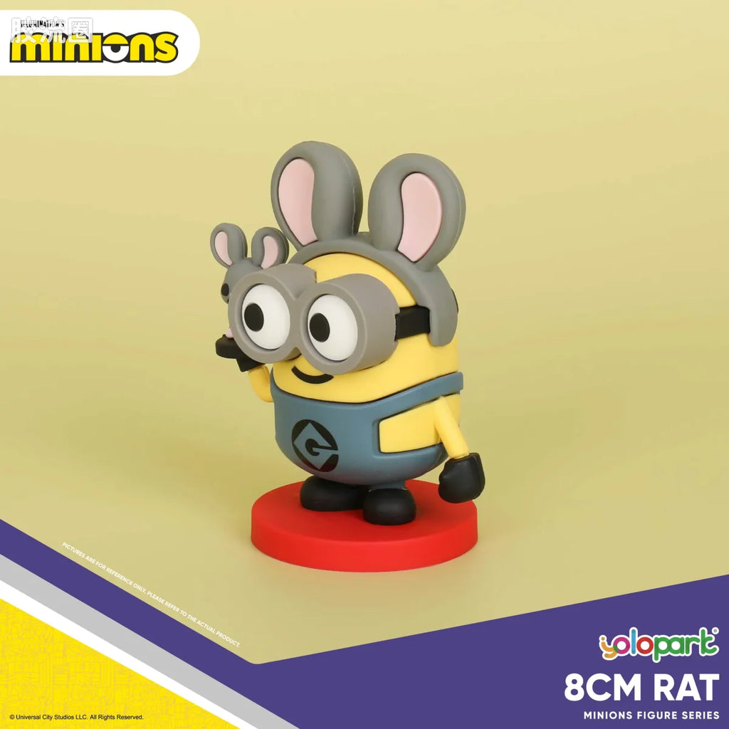 YOLOPARK Despicable Me Minions Chinese Zodiac Figures 12 Animal Signs Collectible Display