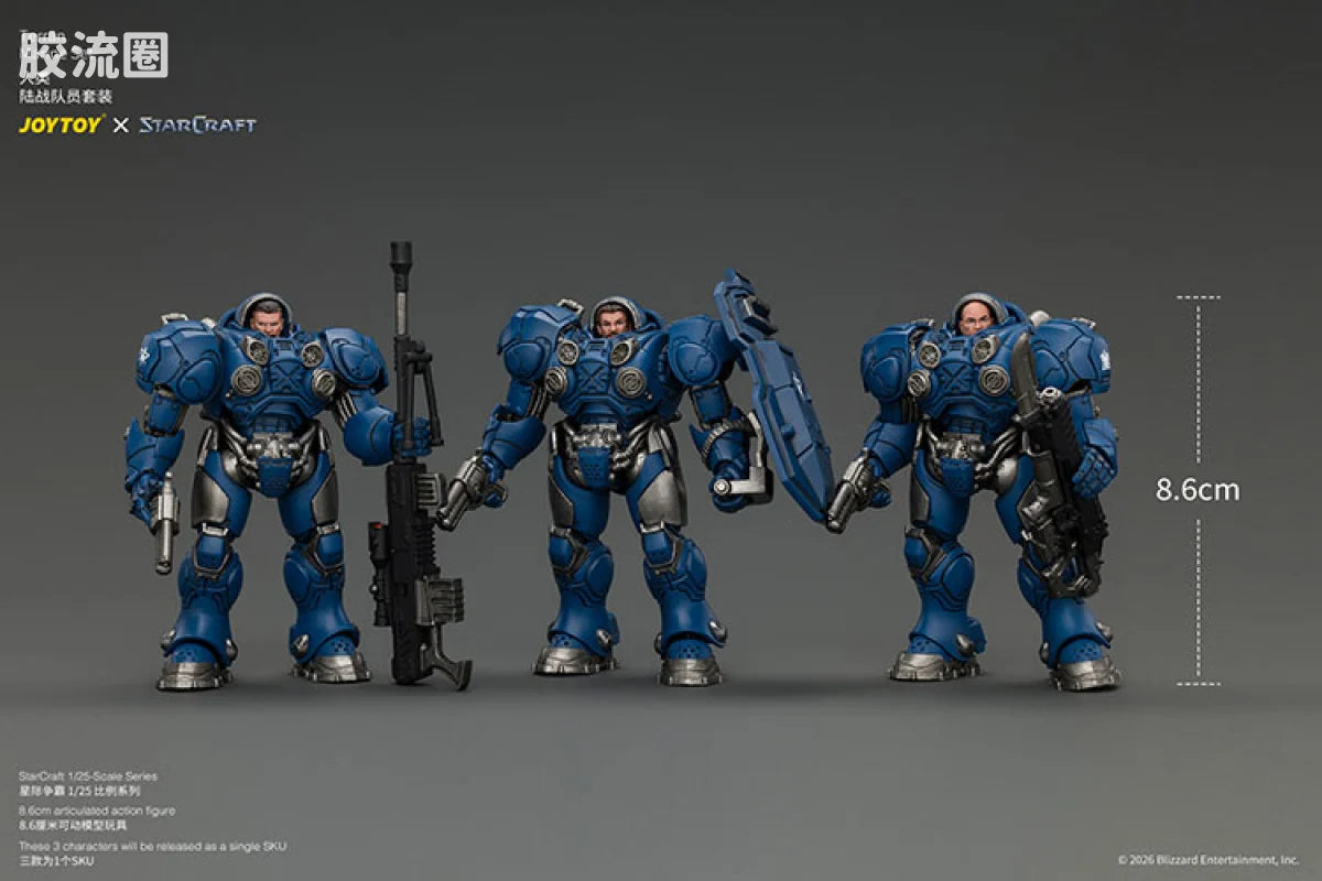 JoyToy Terran Marine Set