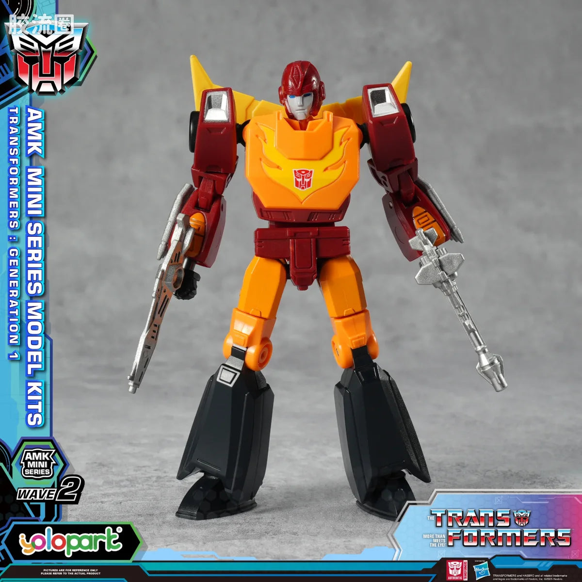 YOLOPARK Transformers Generation One Amk Mini Series Wave 2 Model Kit Rodimus Prime
