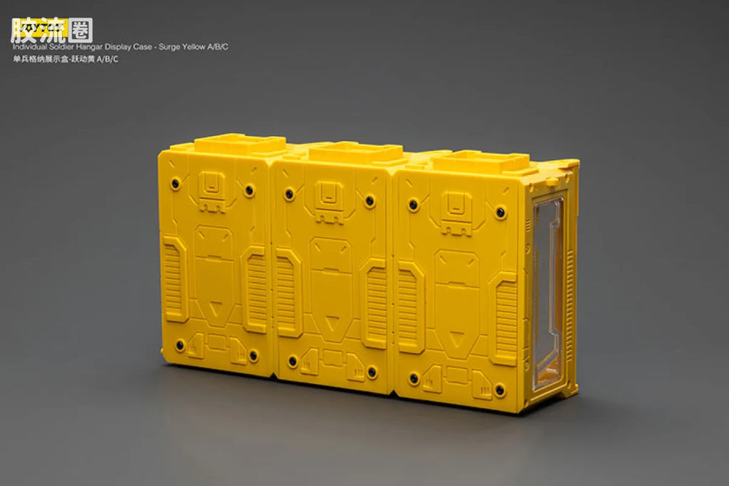 JoyToy Individual Soldier Hangar Display Case Surge Yellow