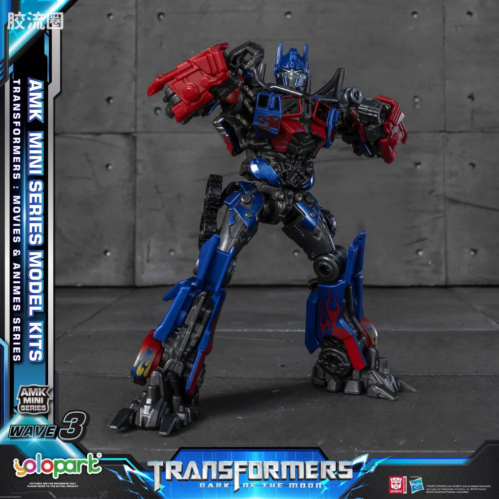 YOLOPARK Transformers G1 Movie Amk Mini Series Wave 3 Tf3 Optimus Prime Model Kit