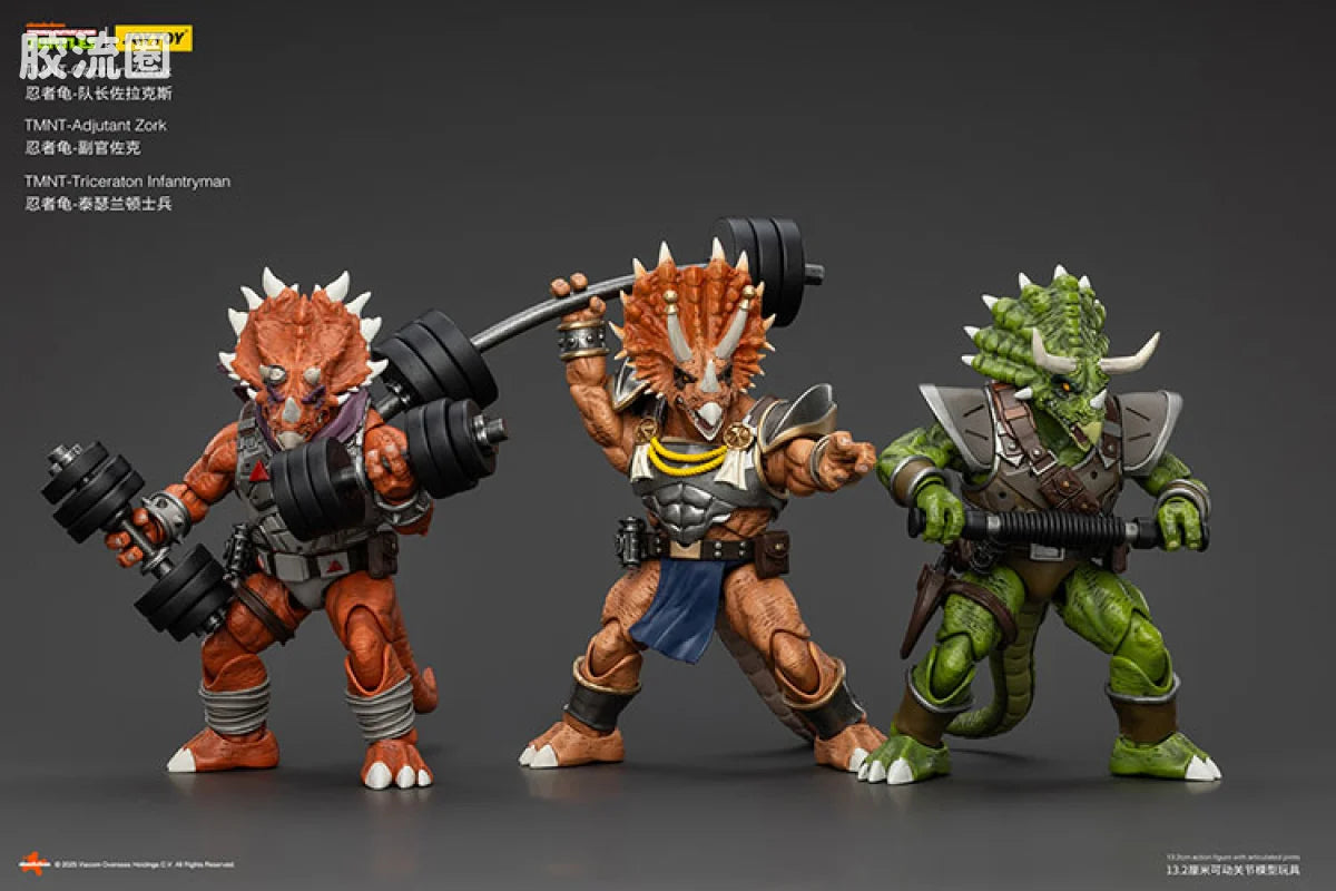 JoyToy Nfantrymantmnt Captain Zorax Adjutant Zork Triceraton Infantryman