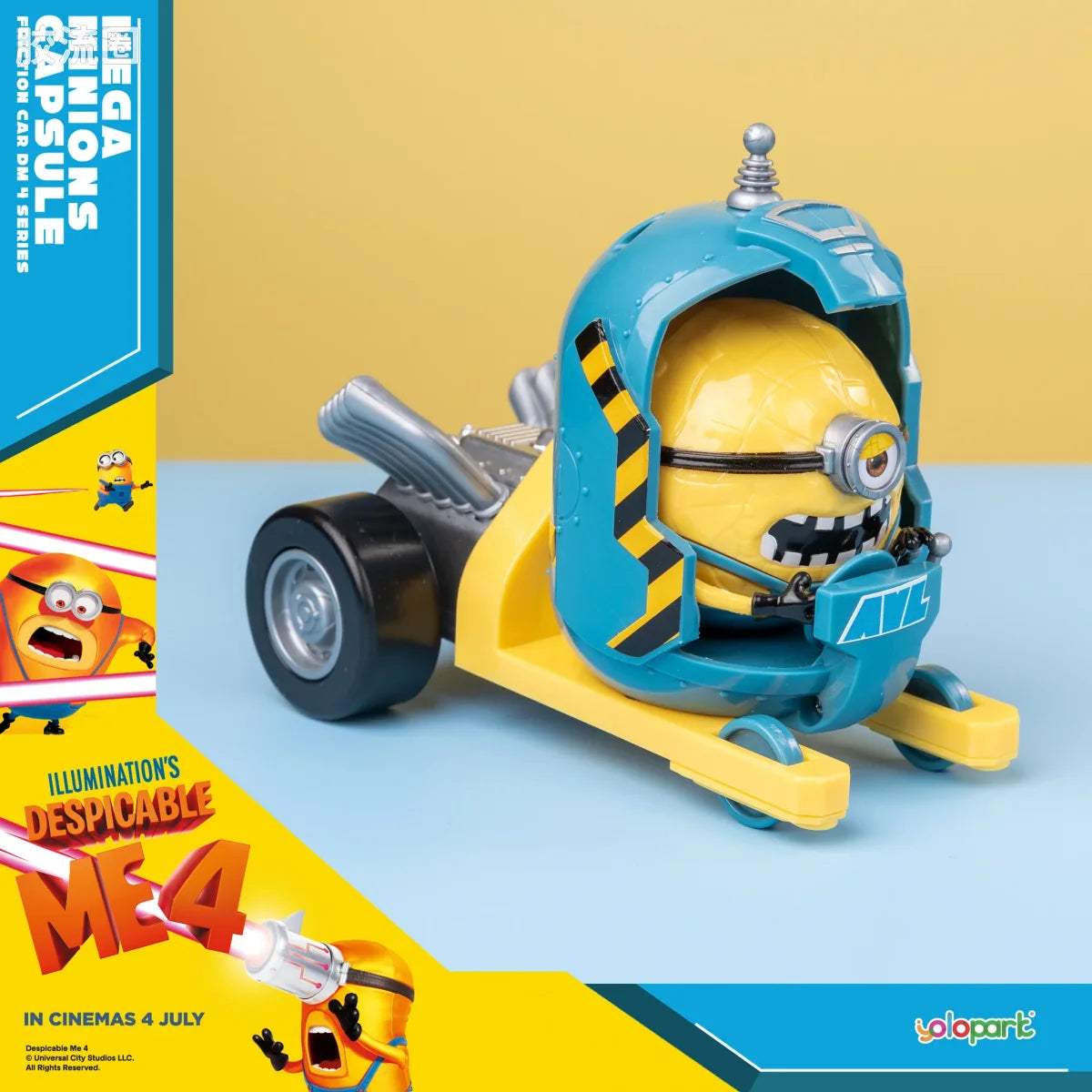 YOLOPARK Friction Car Mega Minions Capsule