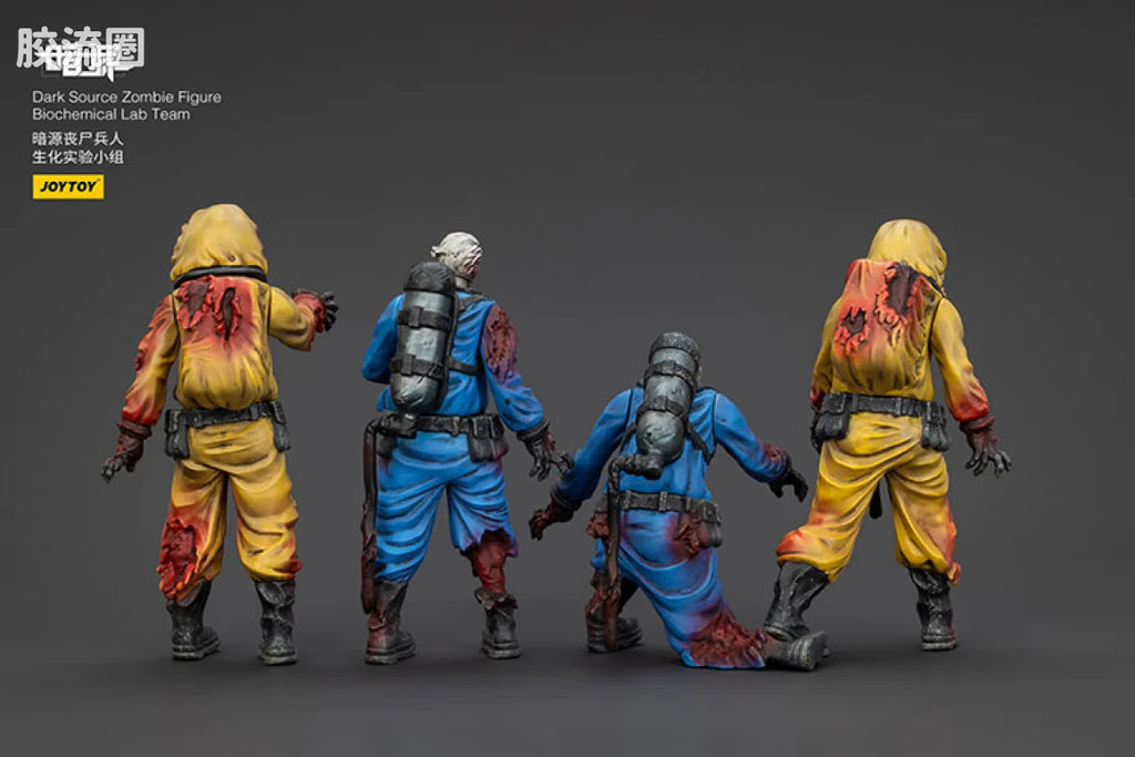 JoyToy Dark Source Zombie Figure Biochemical Lab Team