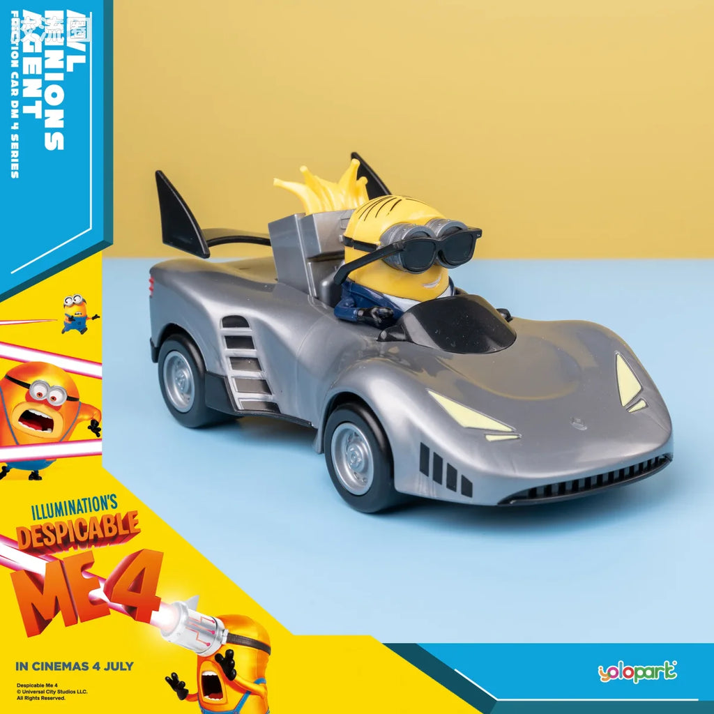 YOLOPARK Friction Car Avl Minions Agent