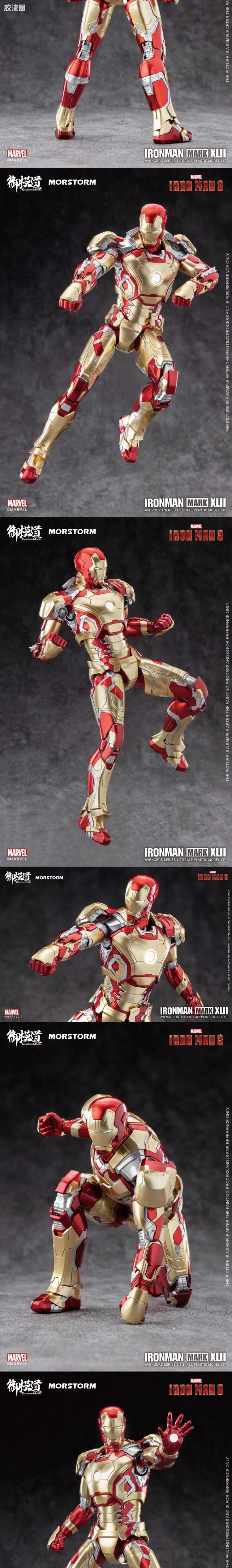 Eastern Model Morstorm 1/9 Iron Man MK42 Model Kit (Deluxe Ver.)