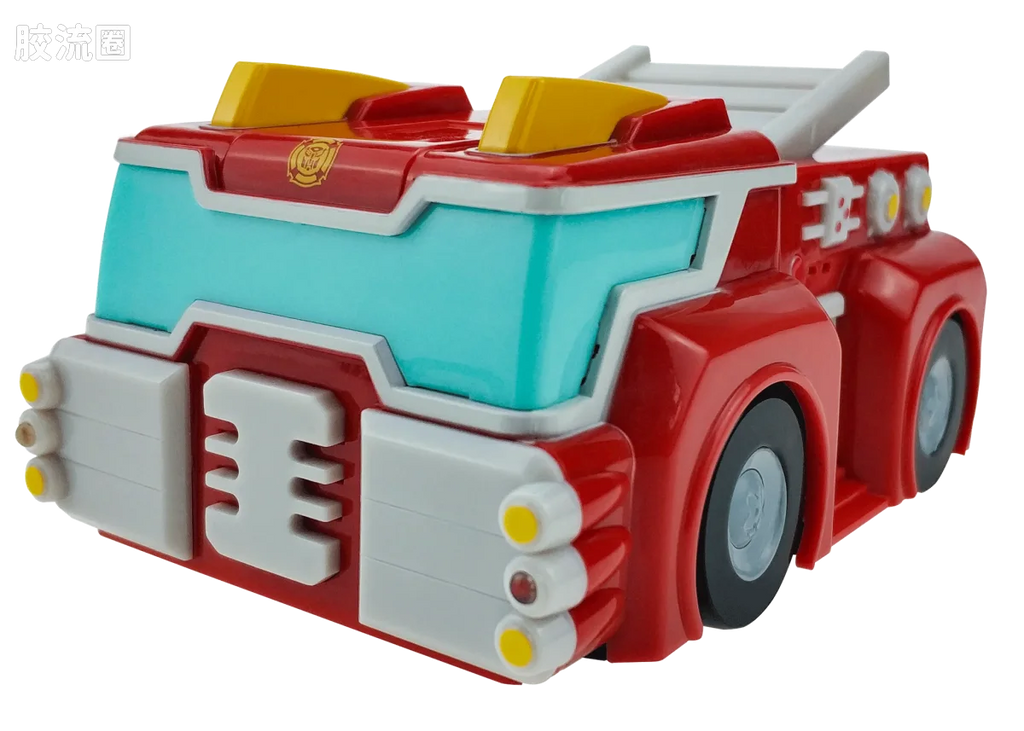 YOLOPARK Rescue Bots 12cm Heatwave Friction Car