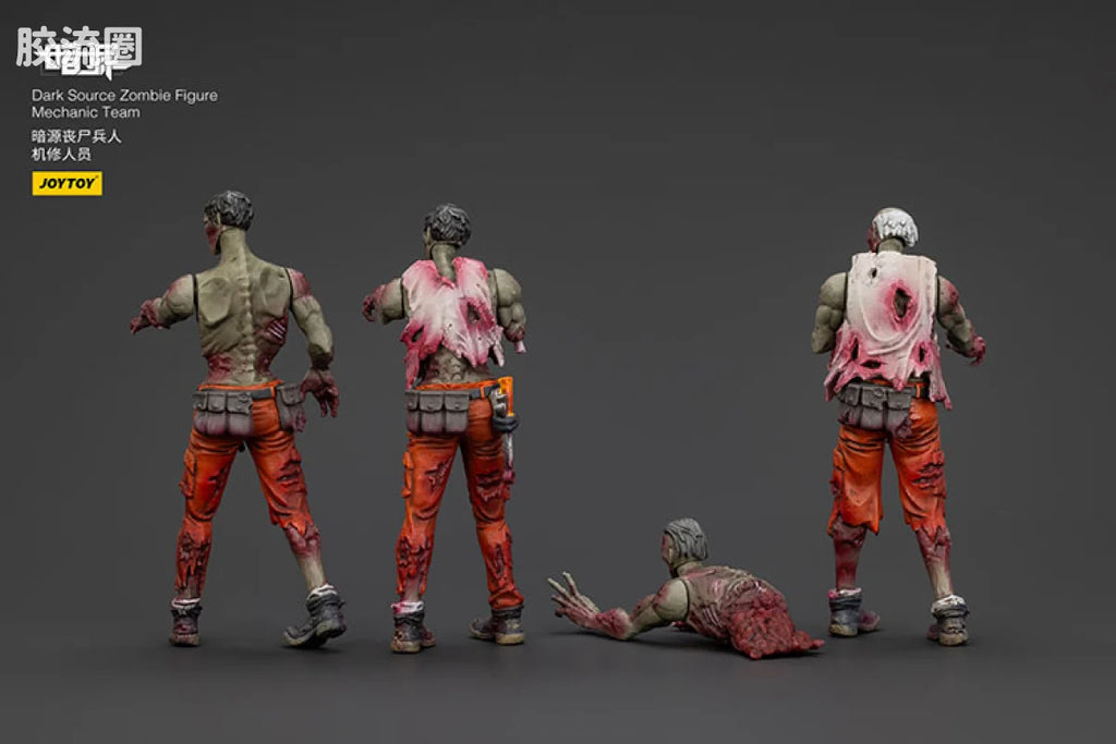 JoyToy Dark Source Zombie Figure Mechanic Team