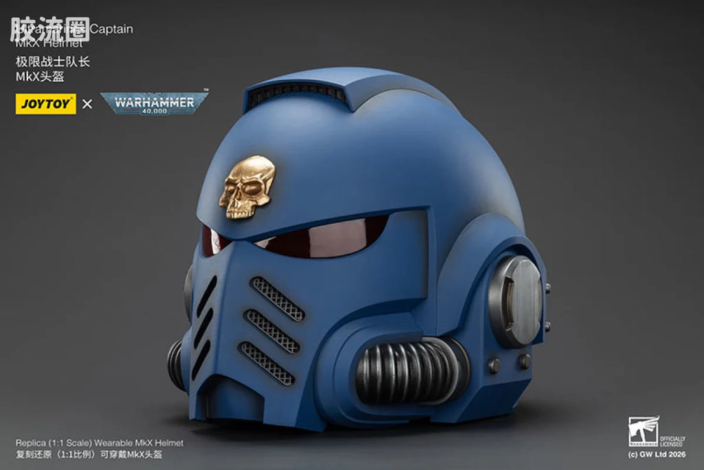 JoyToy Ultramarines Captain Mkx Helmet