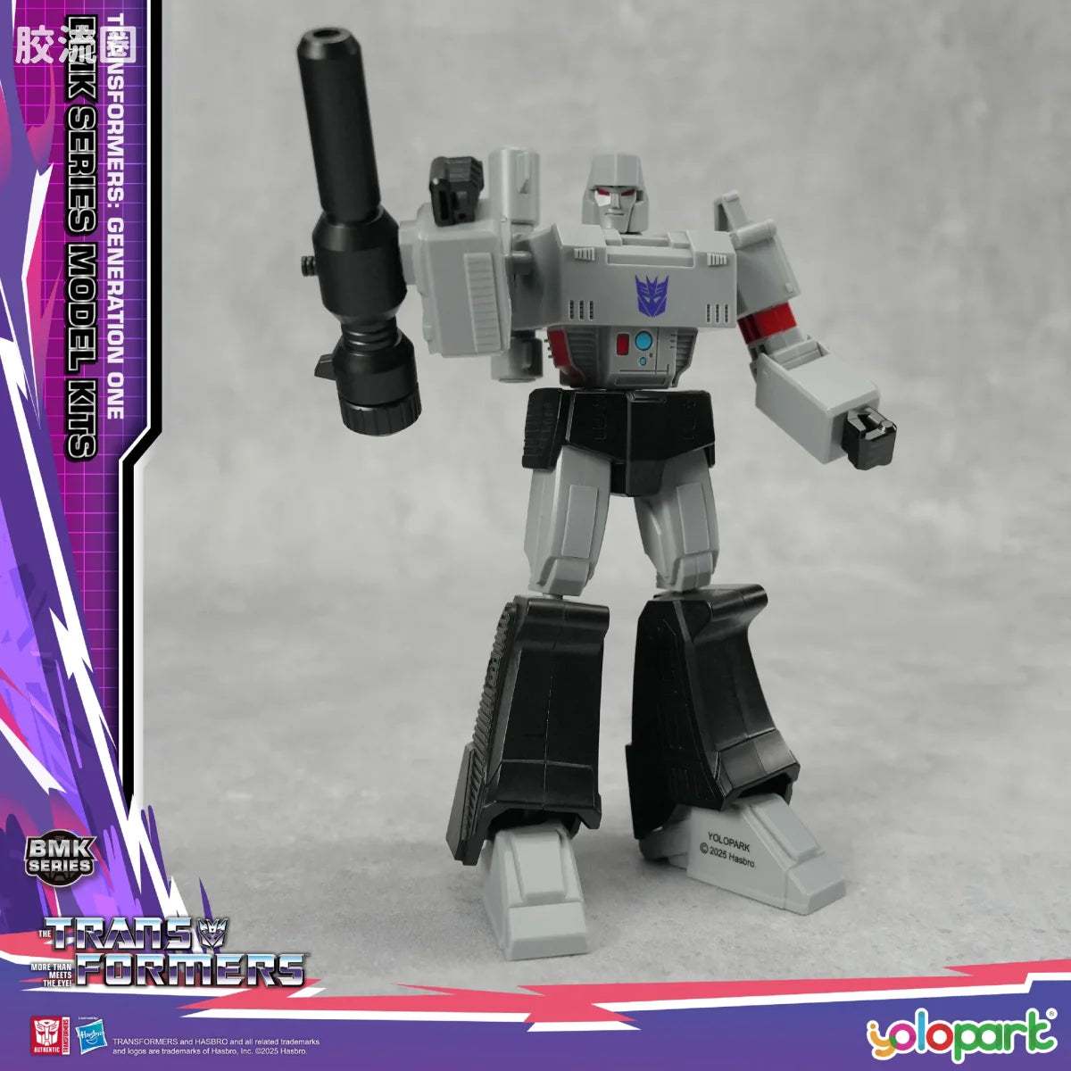 YOLOPARK Transformers Generation One Bmk Series Model Kit Megatron