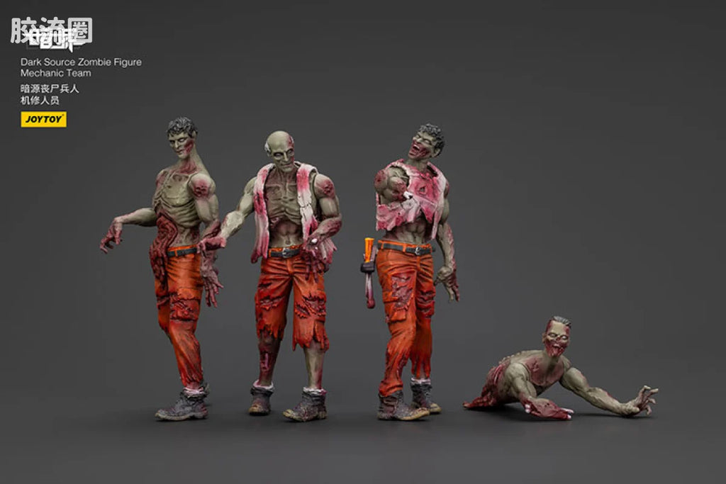 JoyToy Dark Source Zombie Figure Mechanic Team