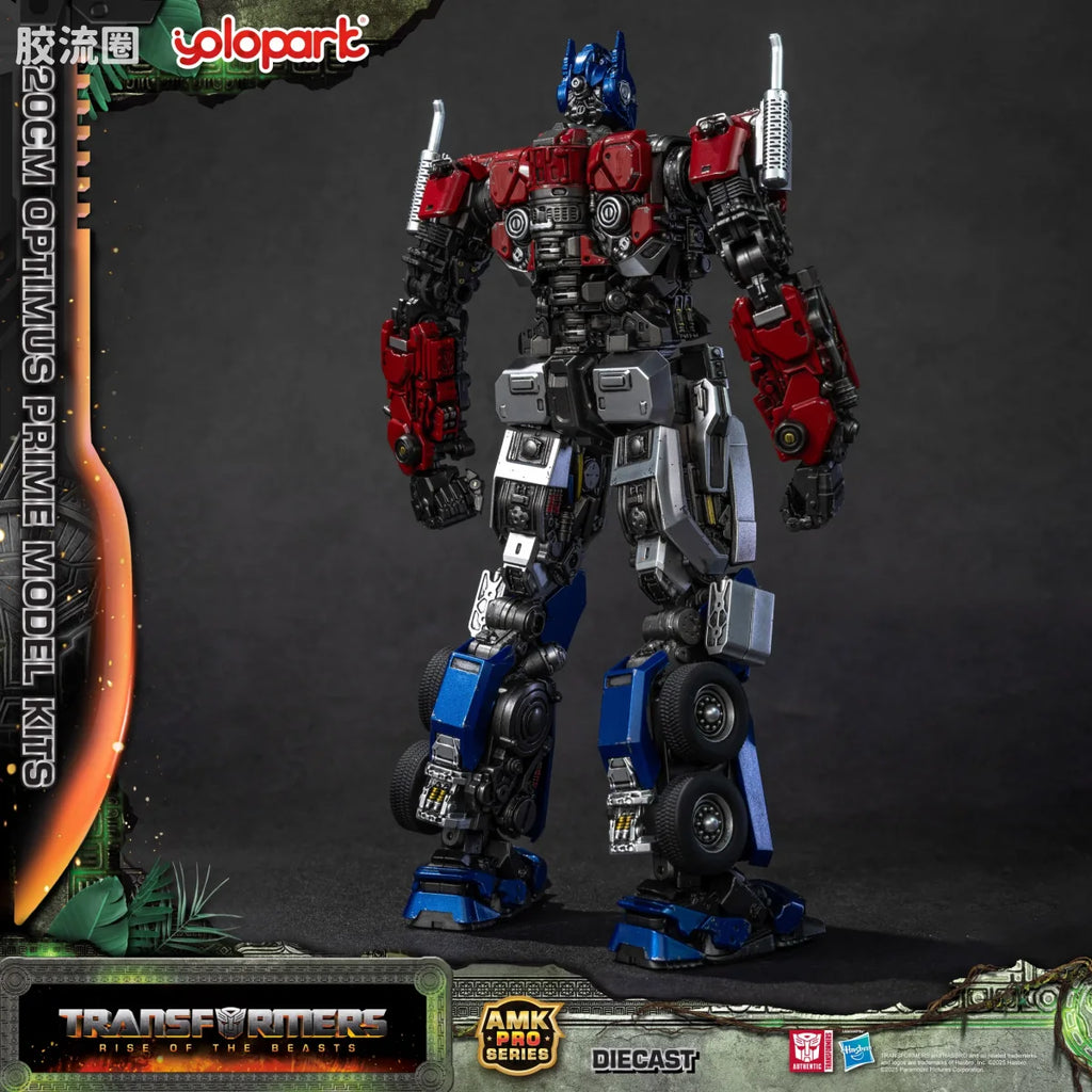 YOLOPARK Transformers Rise Of The Beasts Amk Pro Series 20cm Optimus Prime Model Kit