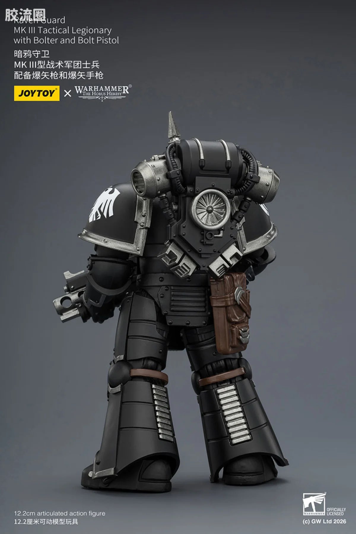 JoyToy Raven Guard MK Ill Tactical Legionary With Bolter And Bolt Pistol