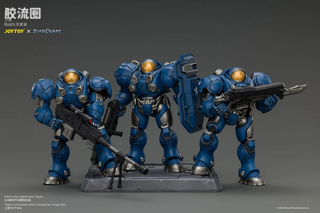 JoyToy Terran Marine Set