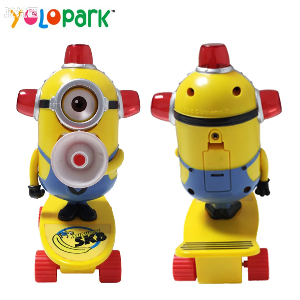YOLOPARK Minions Sound Battery Skate Car Toys