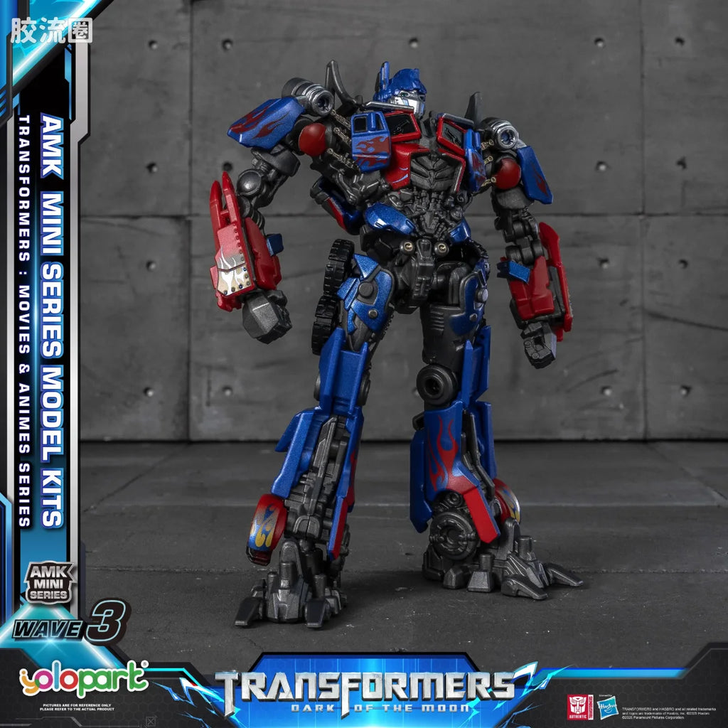 YOLOPARK Transformers G1 Movie Amk Mini Series Wave 3 Tf3 Optimus Prime Model Kit