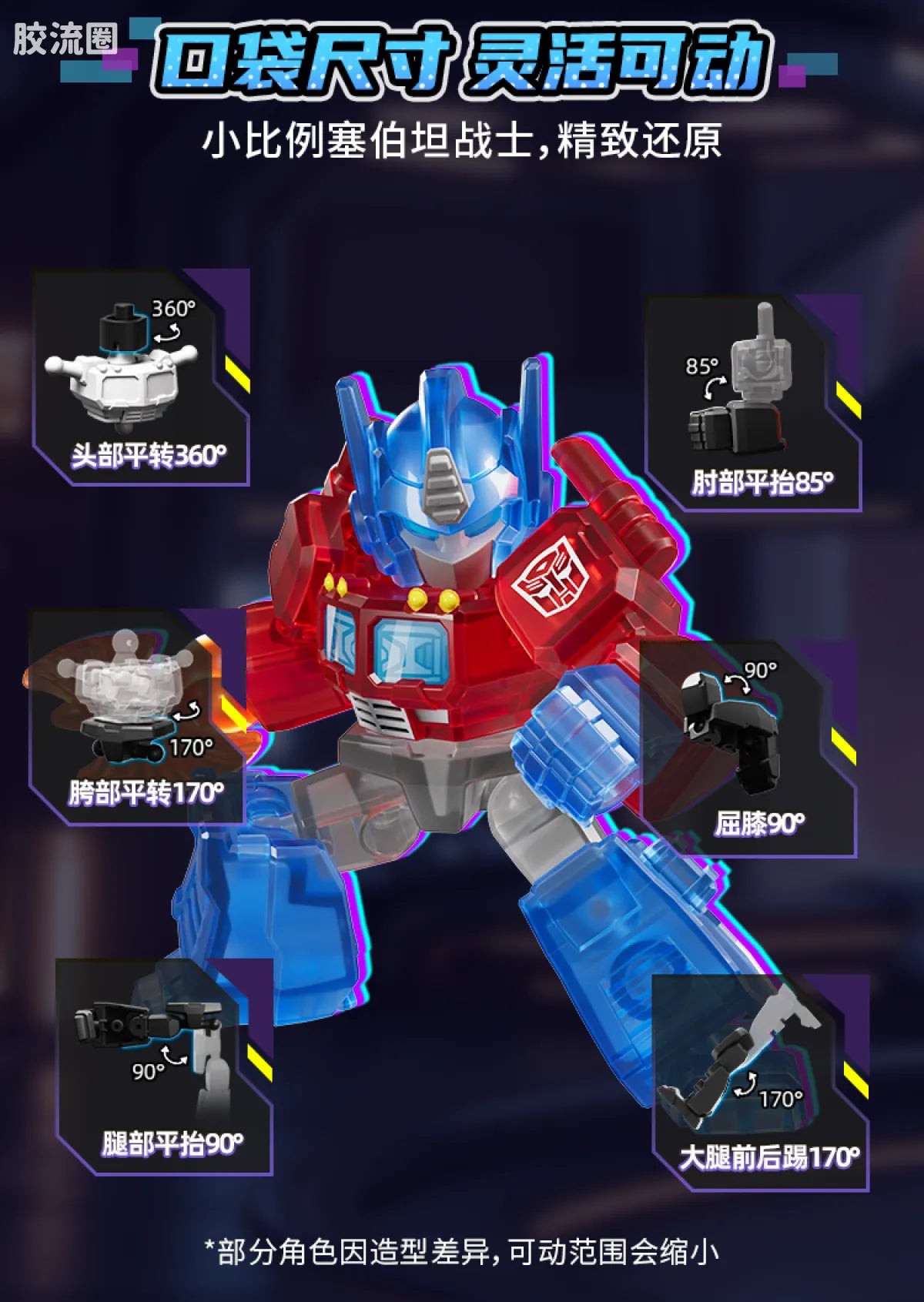 Blokees Transformers Defender Version 05 Traitor to Tyranny