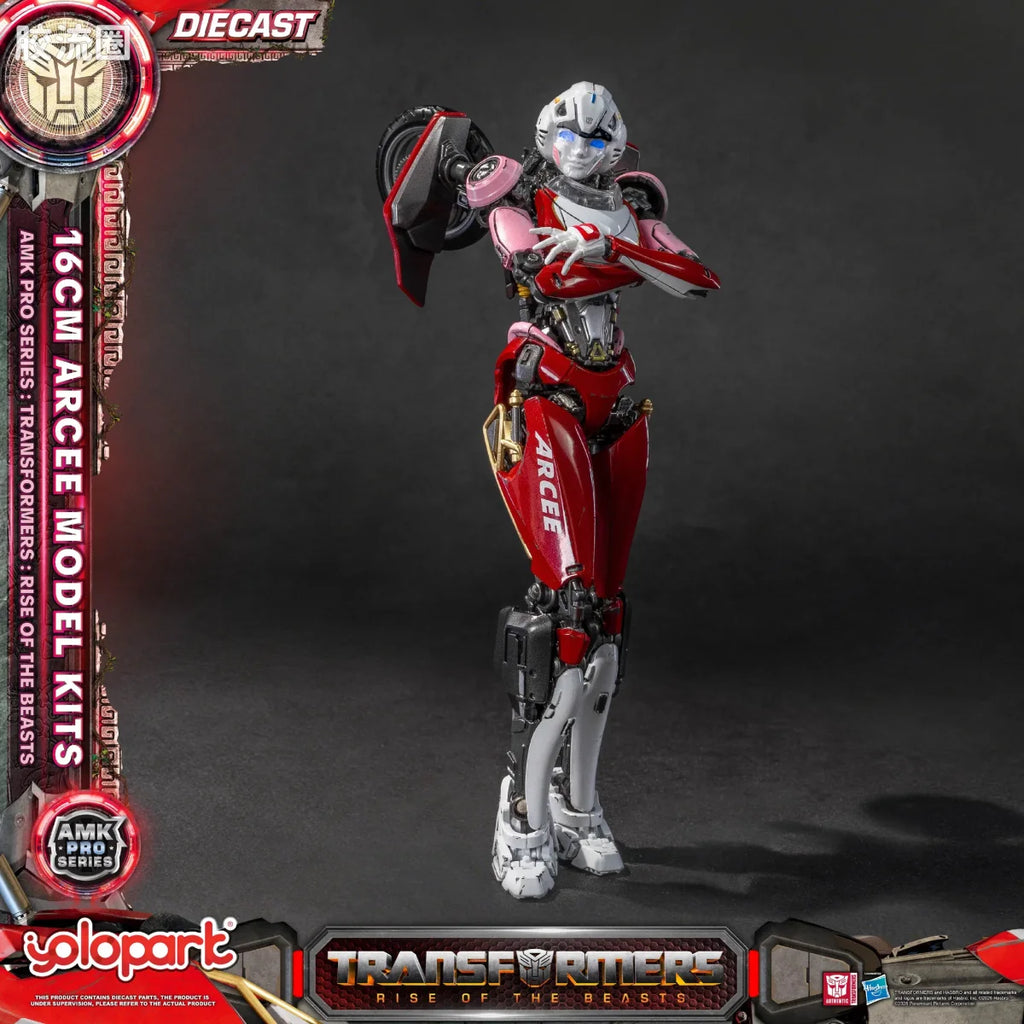 YOLOPARK Transformers Rise Of The Beasts Amk Pro Series Arcee Model Kit