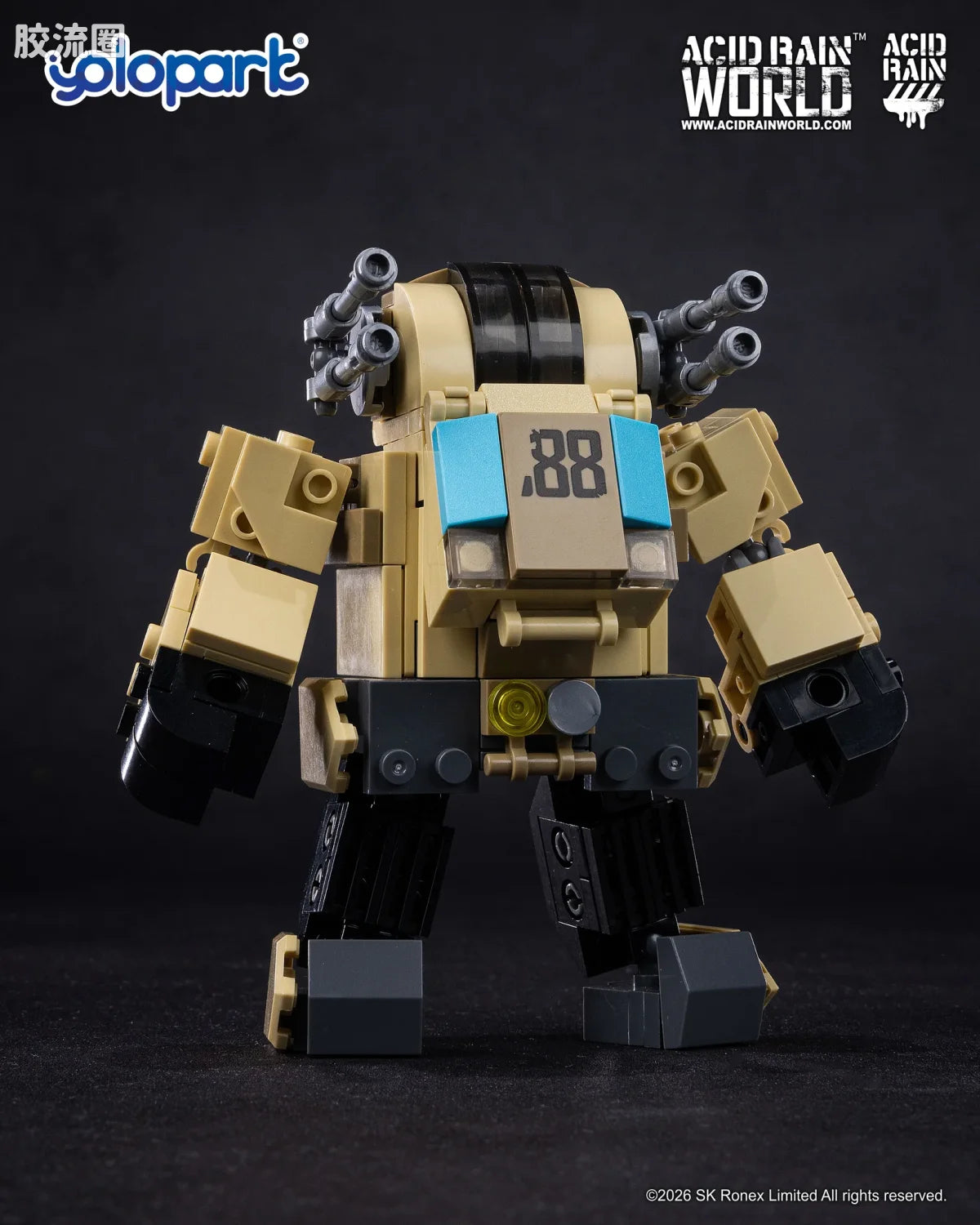 YOLOPARK 10acid Rain World Bricks Series Sand Stronghold Wave3