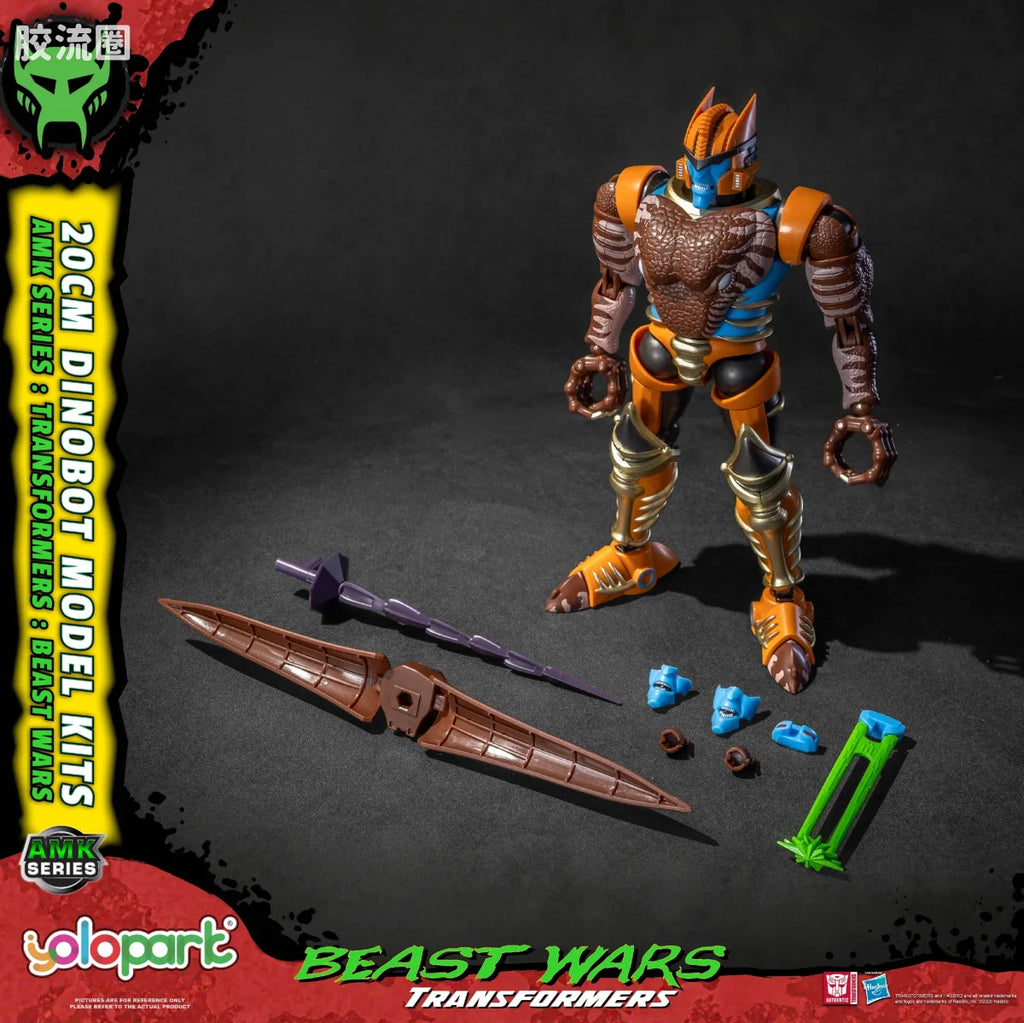 YOLOPARK Transformers Bumblebee The Movie Amk Pro Series Dinobot Model Kit