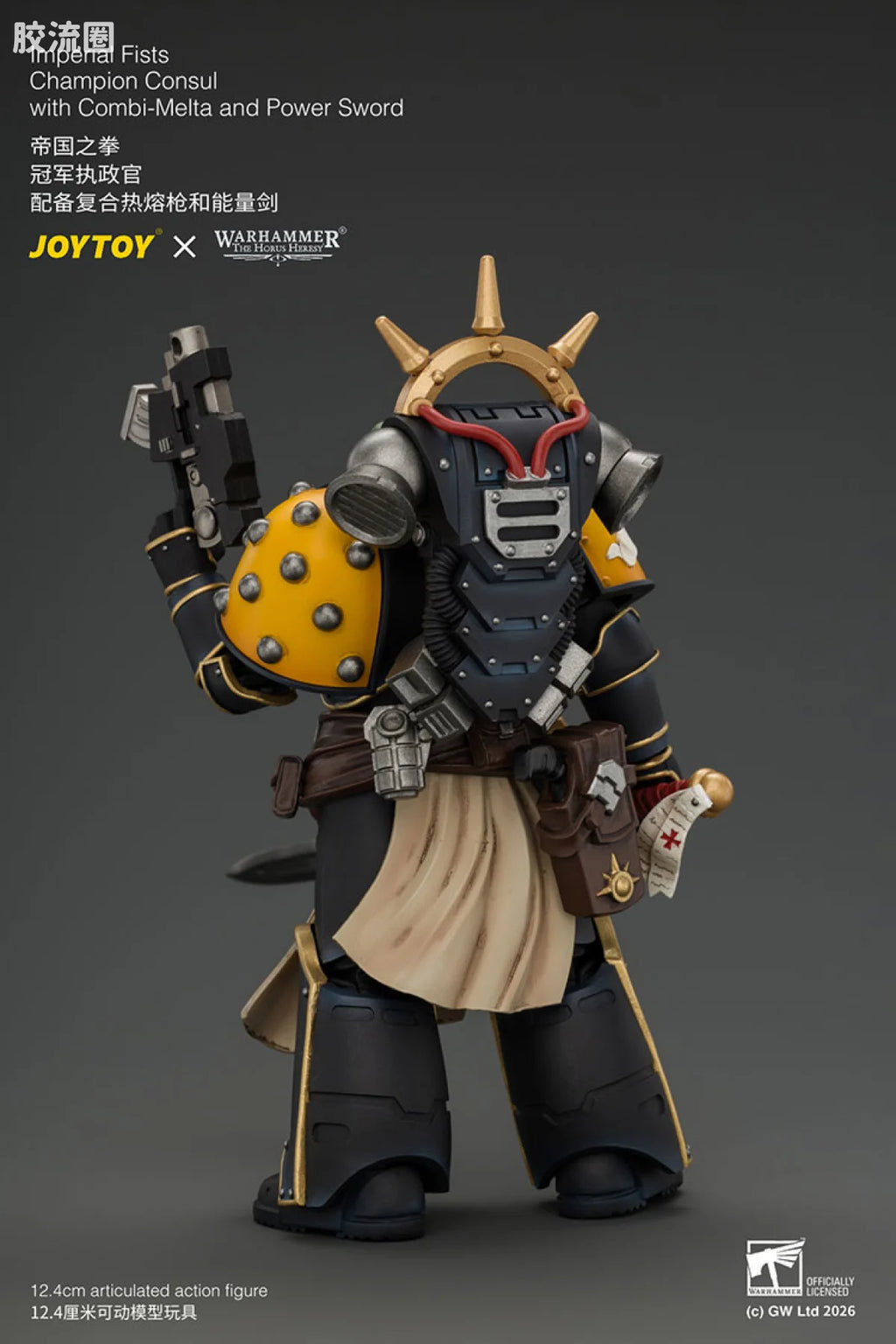JoyToy Imperial Fists Champion Consul With Combi Melta And Power Sword